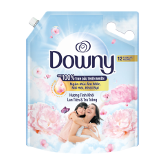 Nước xả vải Downy hương lan tiên & trà trắng túi 3.2 lít chính hãng