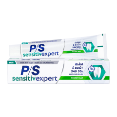 Kem đánh răng P/S sensitiv expert fresh 100g chính hãng