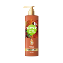 Dầu gội Sunsilk thiên nhiên phục hồi hư tổn chai 380ml chính hãng