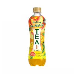 Trà Olong Tea Plus đào nhiệt đới chai 450ml chính hãng