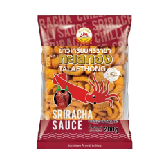 Snack mực Sriracha Talaethong vị tương ớt 200g chính hãng