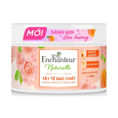 Tẩy tế bào chết Enchanteur hương hoa hồng 250g chính hãng