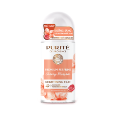 Lăn khử mùi Purite hương hoa anh đào 50ml chính hãng
