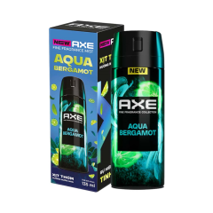 Xịt thơm hương hoa cao cấp AXE Aqua Bergamot 135ml chính hãng