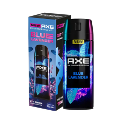 Xịt thơm hương nước hoa cao cấp AXE Blue Lavender 135ml chính hãng