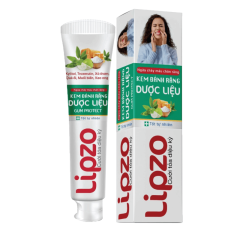 Kem đánh răng dược liệu Lipzo Gum Protect 110g chính hãng