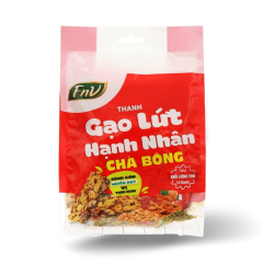 Thanh gạo lứt hạnh nhân chà bông FnV 120g chính hãng
