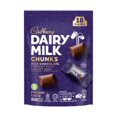 Socola sữa Cadbury Dairy Milk vị nguyên bản túi 81g chính hãng