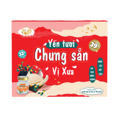 Lô 6 nước yến sào Nestgold 27% sâm 70ml chính hãng