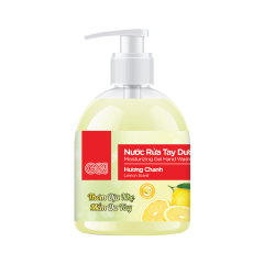 Nước rửa tay dưỡng ẩm GO! hương chanh 500ml chính hãng