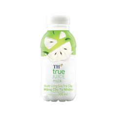 Nước trái cây TH true Juice Milk vị mãng cầu 300ml chính hãng