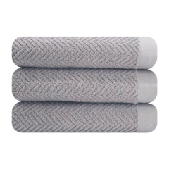 Khăn mặt MK-FK07 màu xám khói (40x78cm, 145g) chính hãng