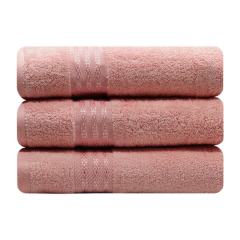 Khăn tắm MK-BK10 màu hồng (60x120cm, 230g) chính hãng