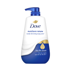 Sữa tắm serum Dove tái tạo độ ẩm chai 900g chính hãng