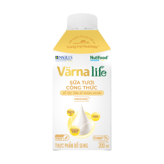 Sữa tươi công thức Varna Life hộp vàng 200ml chính hãng | Siêu Thị GO!– Thực phẩm giá tốt
