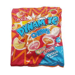 Kẹo Chew Dynamite hương đào vải 125g chính hãng