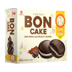 Bánh Bon Cake socola ít đường 238g chính hãng