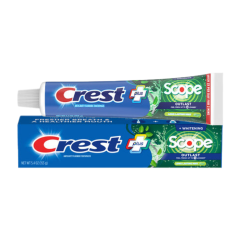 Kem đánh răng Crest Whitening plus scope extra outlast 153g chính hãng