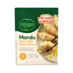 Bánh Mandu CJ Bibigo thịt bắp 770g chính hãng