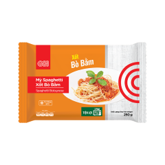 Mỳ spaghetti xốt bò bằm GO! 250g chính hãng
