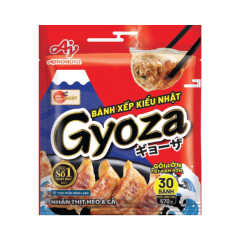 Bánh xếp Gyoza Ajinomoto nhân thịt heo và gà 570g chính hãng