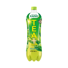 Trà Olong Tea Plus Xanh vị chanh chai 1 lít chính hãng