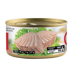 Cá ngừ ngâm dầu GO! hộp 140g chính hãng