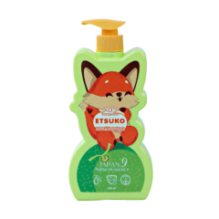 Sữa tắm gội cho bé Etsuko hương dưa lưới chai 400ml chính hãng