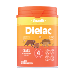 SPDD Dielac Gold 4 (cho trẻ 2-6 tuổi) hộp 850g chính hãng