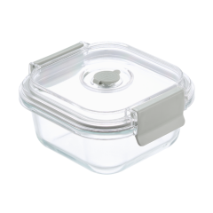 Hộp thủy tinh vuông Inochi Nikko Valve 1 ngăn 320ml chính hãng
