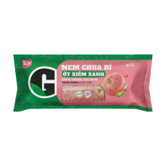 Nem chua bì ớt xiêm xanh G Kitchen 180g chính hãng