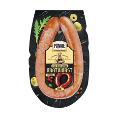 Xúc xích vòng Ponnie Bratwurst 200g chính hãng