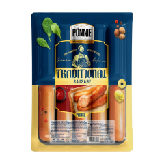 Xúc xích xông khói truyền thống Ponnie 450g chính hãng