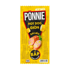 Hotdog giòn ăn liền Ponnie vị bắp 28g chính hãng