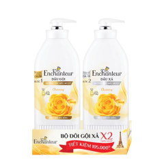 Combo Enchanteur dầu gội 600g + dầu xả 550g chính hãng