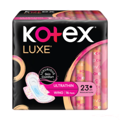 Băng vệ sinh Kotex Luxe ngày có cánh 23cm 16 miếng chính hãng