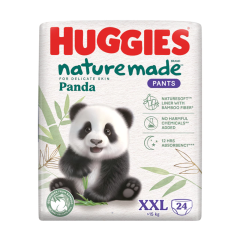 Tã quần Huggies Naturemade Panda size XXL 24 miếng chính hãng