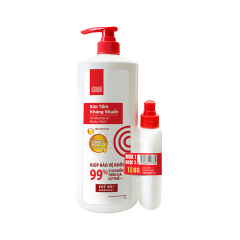 Sữa tắm kháng khuẩn GO! khử mùi chai 1 lít + hàng tặng 200ml chính hãng