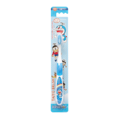 Bàn chải đánh răng Taiyo Doraemon trẻ em màu xanh chính hãng