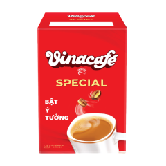 Cà phê hòa tan Vinacafe Special 3in1 hộp 18 gói x 17g chính hãng