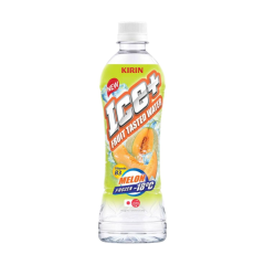 Nước trái cây Ice+ dưa lưới chai 490ml chính hãng