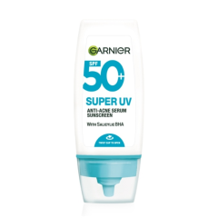Serum chống nắng Garnier Super Anti-acne SPF 50+ 30ml chính hãng