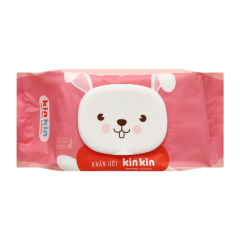 Khăn ướt em bé Kinkin không mùi 100 tờ chính hãng