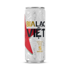 Bia Lạc Việt lon cao 330ml chính hãng