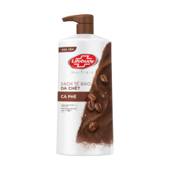 Sữa tắm Lifebuoy cà phê chai 800g chính hãng