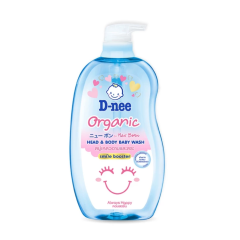 Tắm gội em bé D-nee yến mạch chai 800ml chính hãng