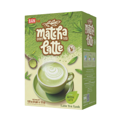 Matcha Latte Bản hộp 8 gói x 15g chính hãng