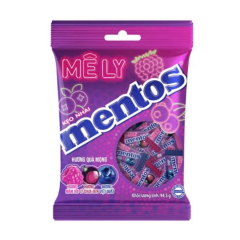 Kẹo nhai Mentos hương quả mọng gói 94.5g chính hãng