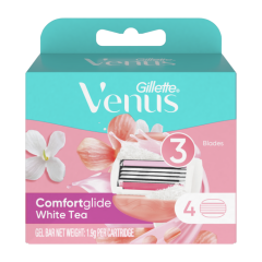 Lưỡi dao cạo Gillette Venus White Tea hộp 4 lưỡi chính hãng