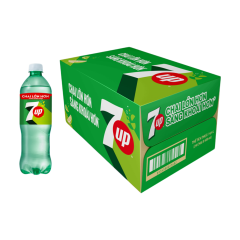 Thùng 24 nước ngọt 7UP chai 600ml chính hãng